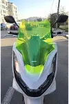 Honda PCX Ön Cam 2021-2024 Model 47cm Neon Sarı Renkli 4mm SPORTİF-1