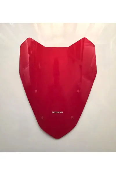 Honda Adv 350 Ön Cam 2023-2026 Model 40cm Kırmızı Renkli 4mm SPORTİF
