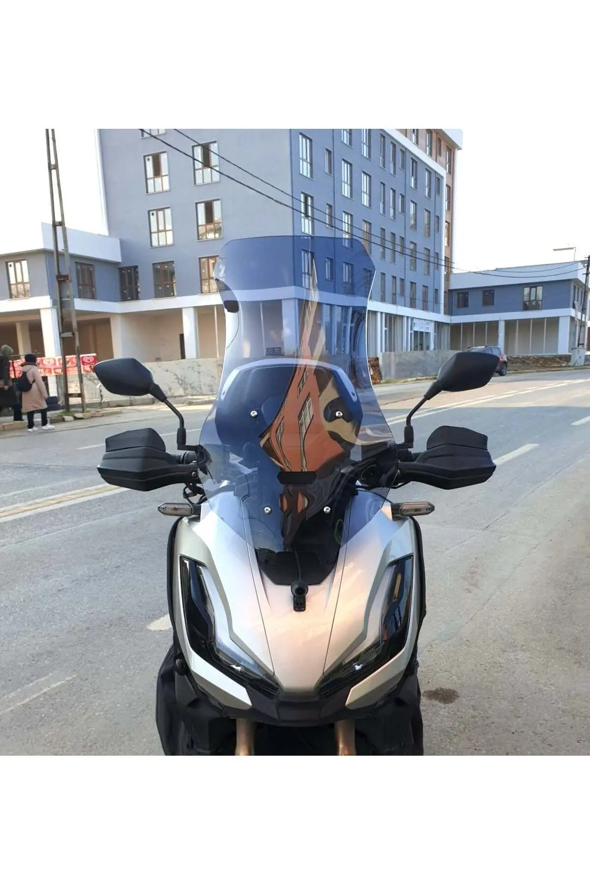 Honda Adv 350 Ön Cam 2023-2026 Model 72cm Füme Renkli 4mm UZUN
