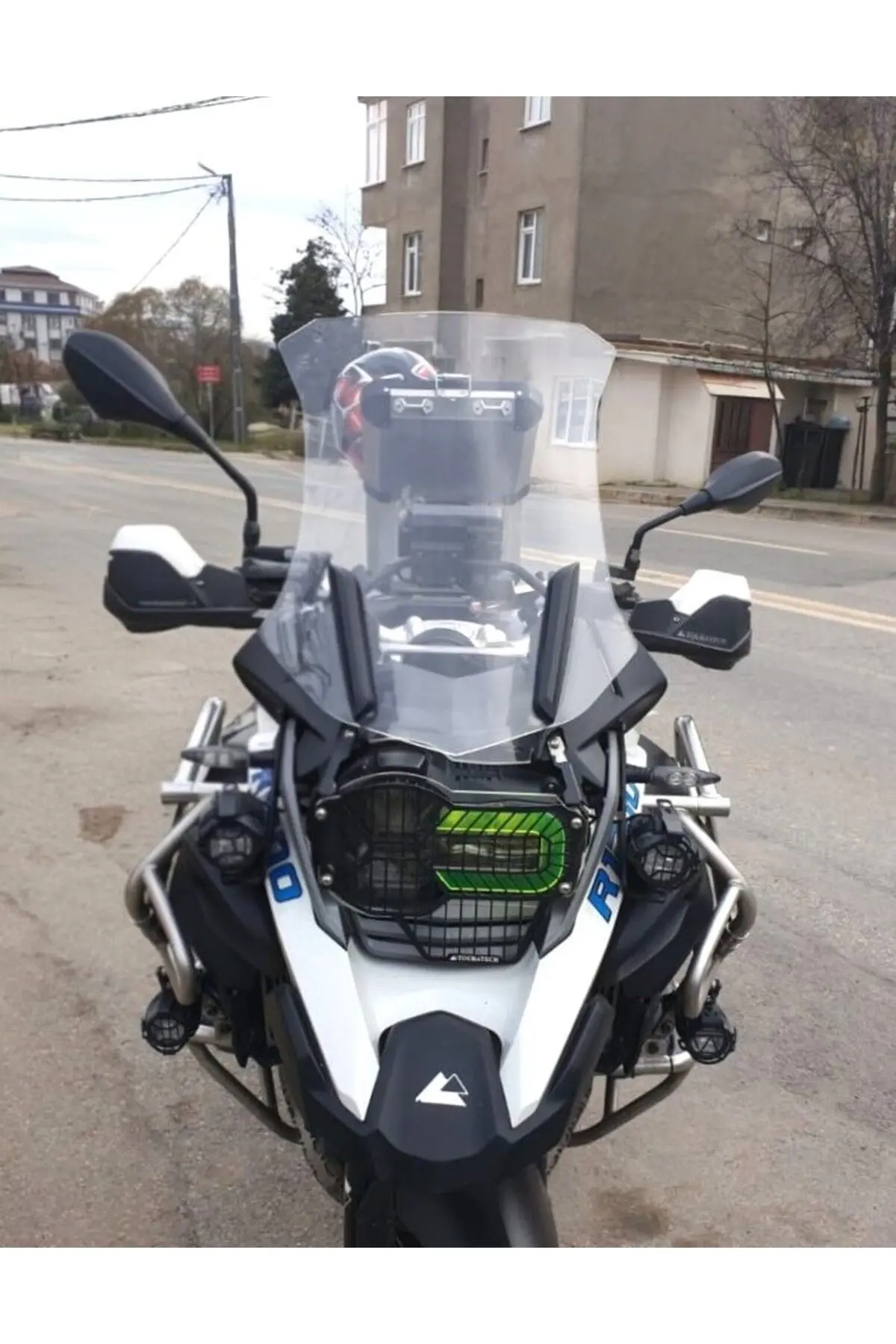 Bmw R 1200-1250 GS Ön Cam 2013-2024 Model 52cm Şeffaf Renkli 4mm UZUN