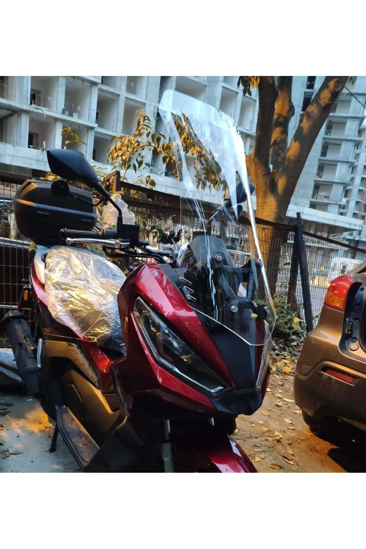Kanuni Seha 125 Ön Cam 2022-2026 Model 75cm Şeffaf Renkli 4mm UZUN