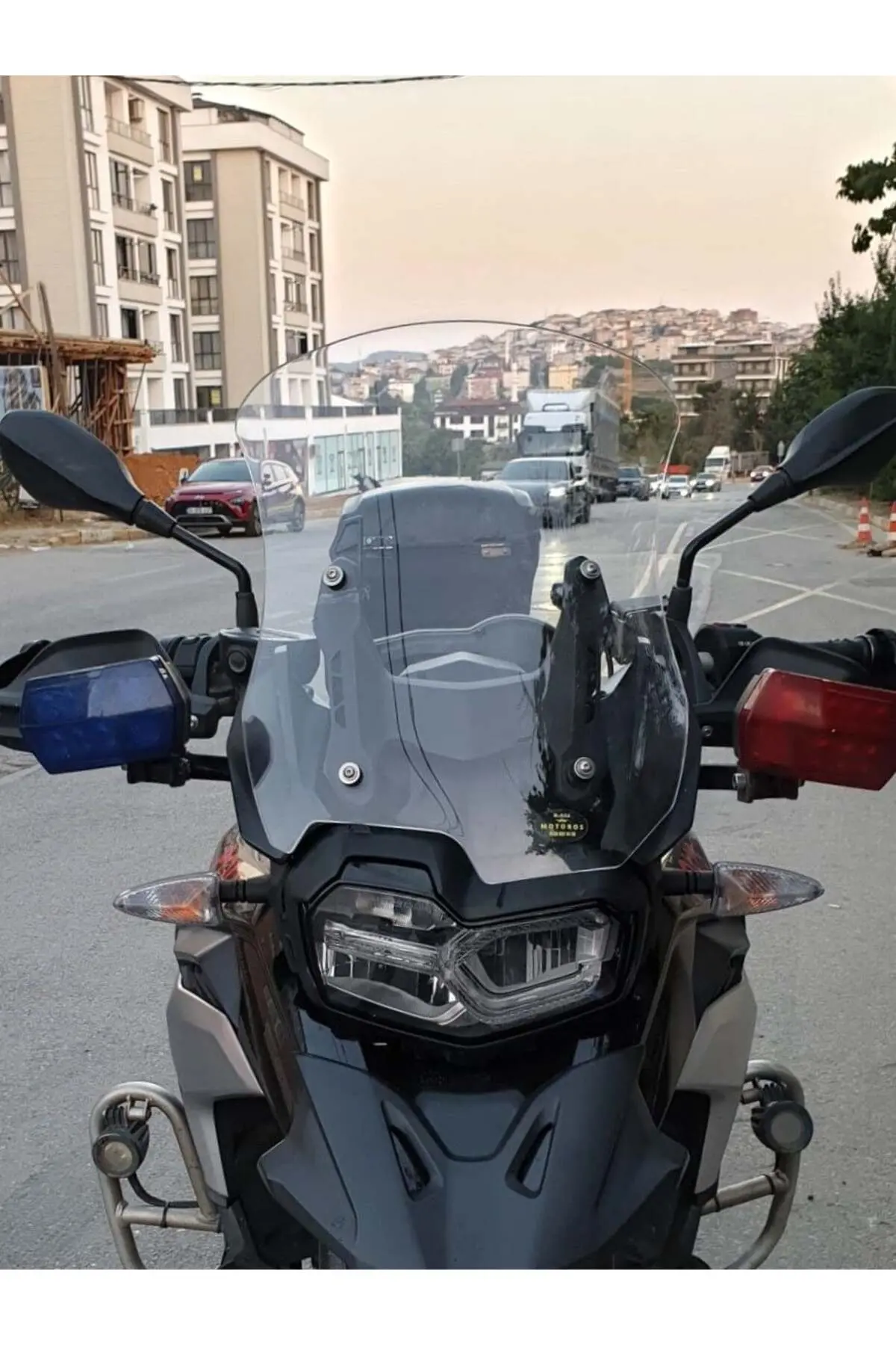 Bmw F 850 GS Ön Cam 2018-2023 Model 49cm Şeffaf Renkli 4mm