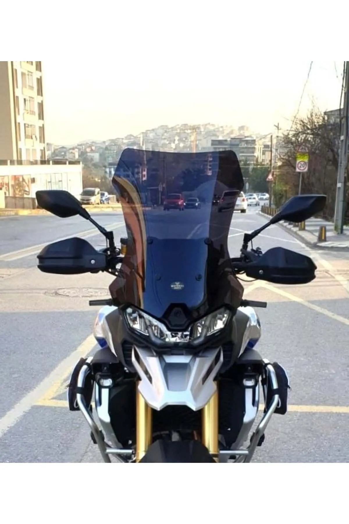 Voge DS 900 X Ön Cam 2025-2026 Model 53cm Siyah Renkli 4mm