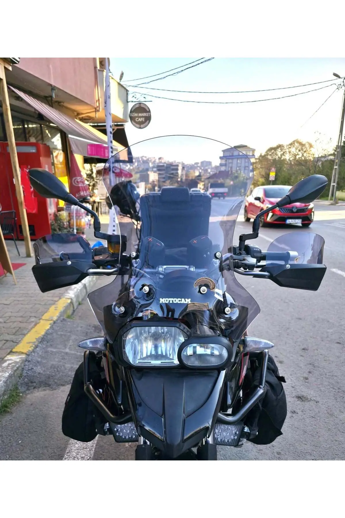 BMW F 700 Ön Cam 2012-2019 Model 56cm Füme Renkli 4mm