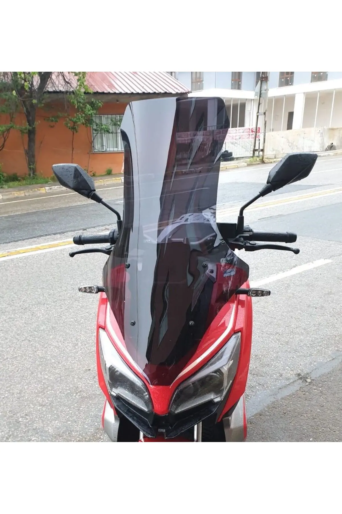 RKS Reale 125 Ön Cam 2023-2026 Model 78cm Siyah Renkli 4mm UZUN