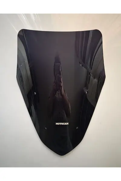 Voge SR1 ADV Ön Cam 2023-2026 Model 43cm Siyah Renkli 4mm SPORTİF
