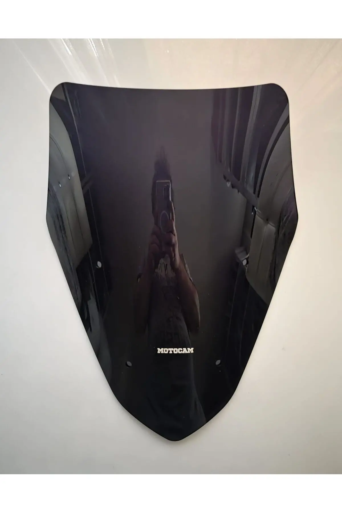 Voge SR1 ADV Ön Cam 2023-2026 Model 43cm Siyah Renkli 4mm SPORTİF