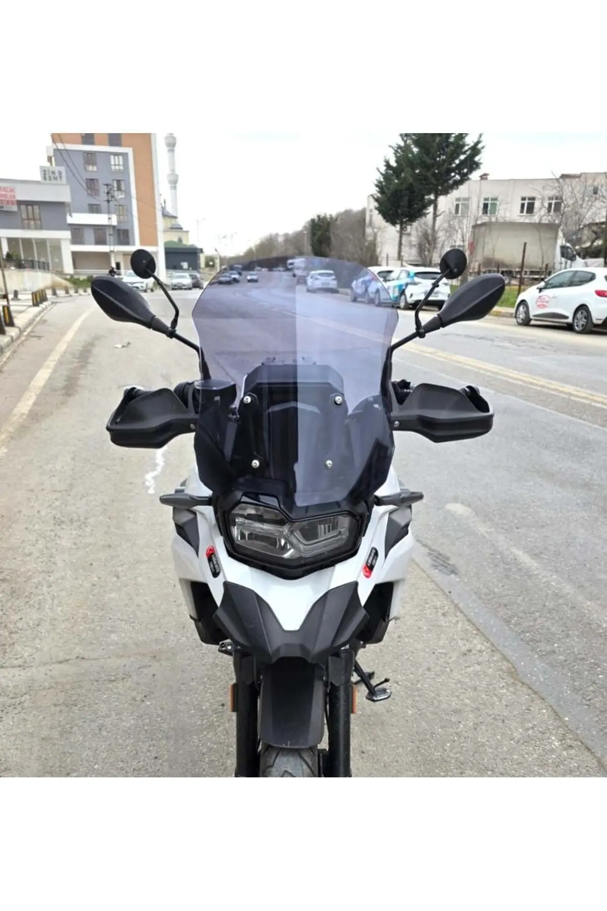 Bmw F 800 GS Ön Cam 2024-2026 Model 44cm Füme Renkli 4mm