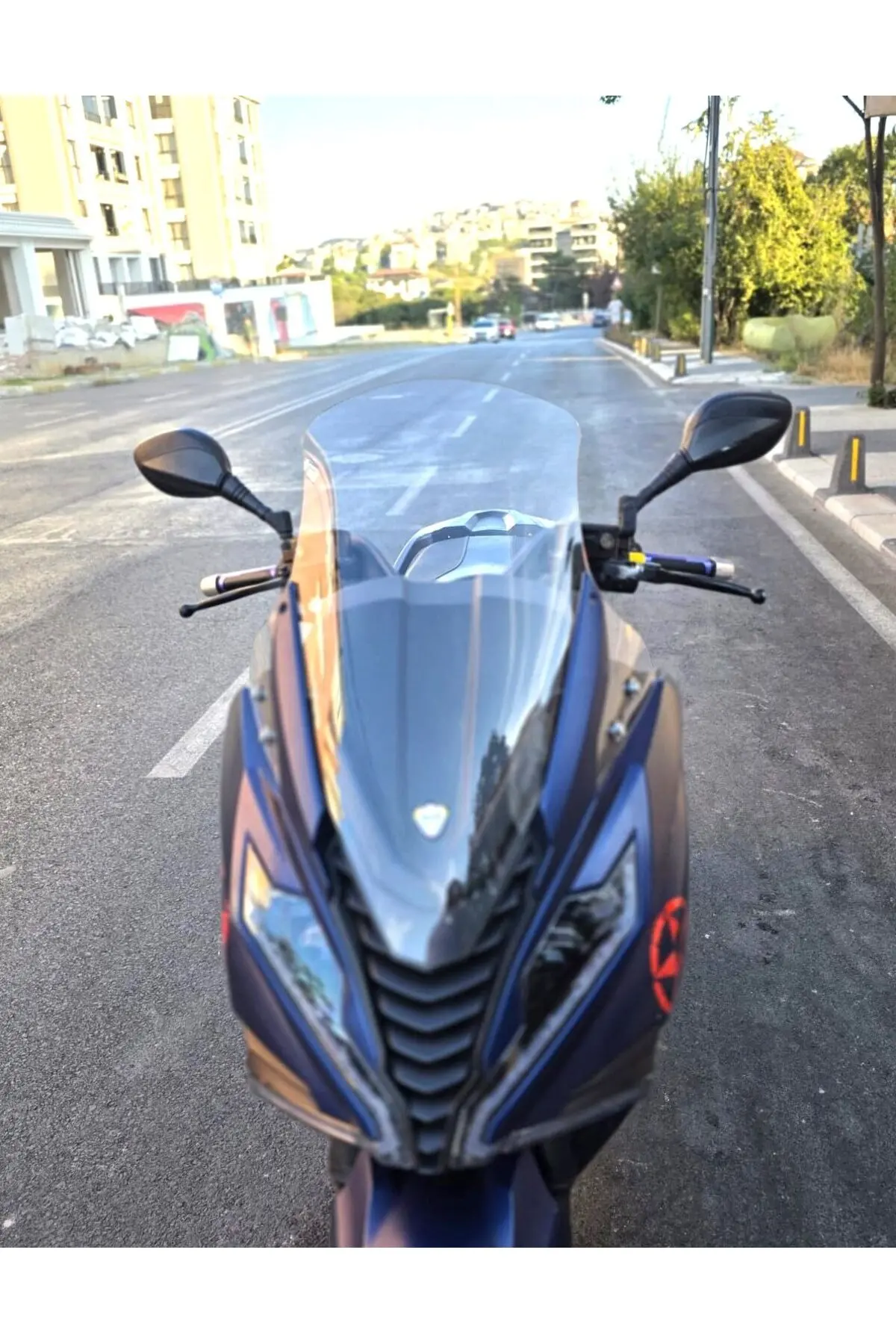 Arora GT 125 Ön Cam 2023-2026 Model 65cm Şeffaf Renkli 4mm ORİJİNAL BOYLU