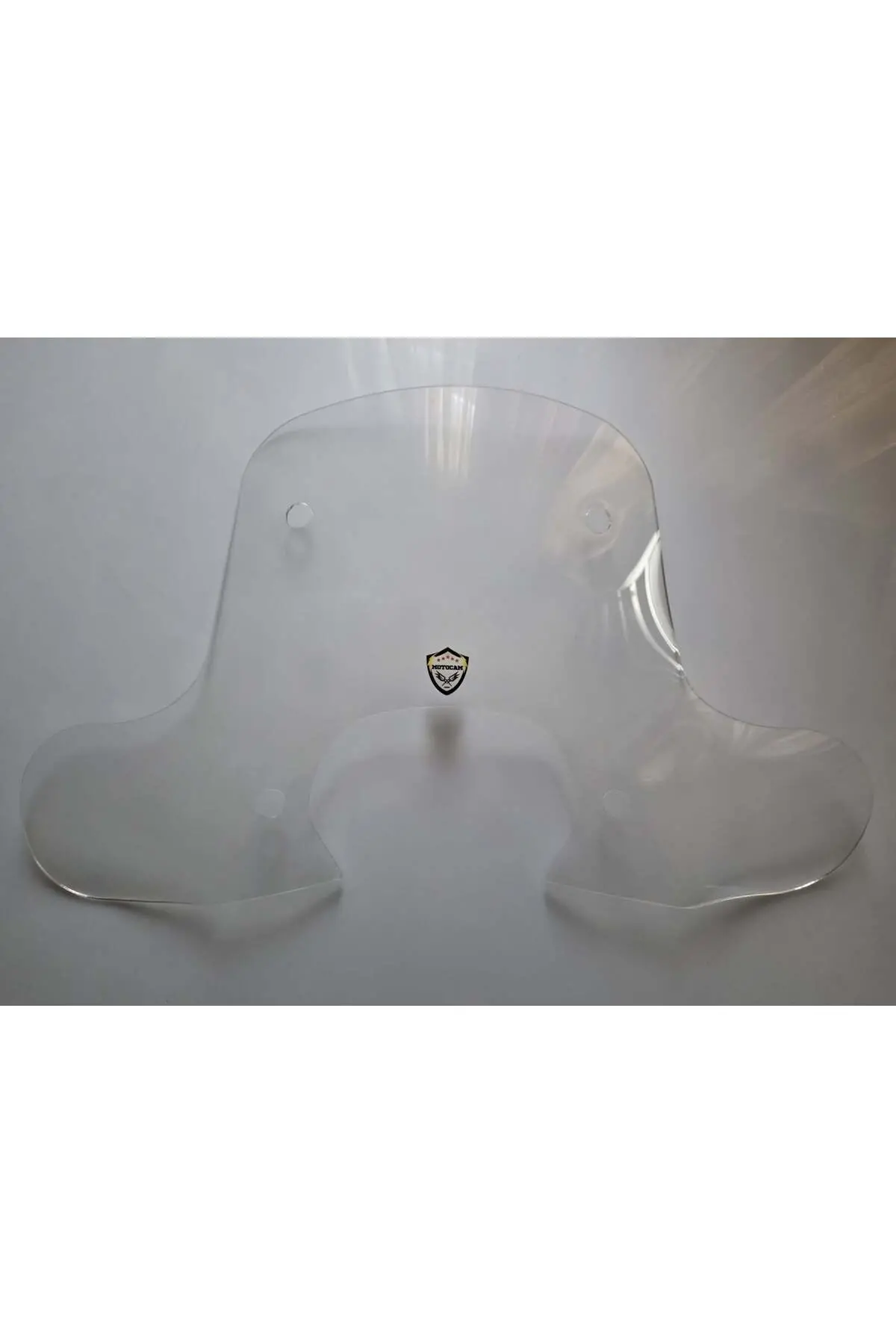 Falcon Martini 125 Ön Cam 2023-2026 Model 45cm Şeffaf Renkli 4mm Elcikli APARATSIZ