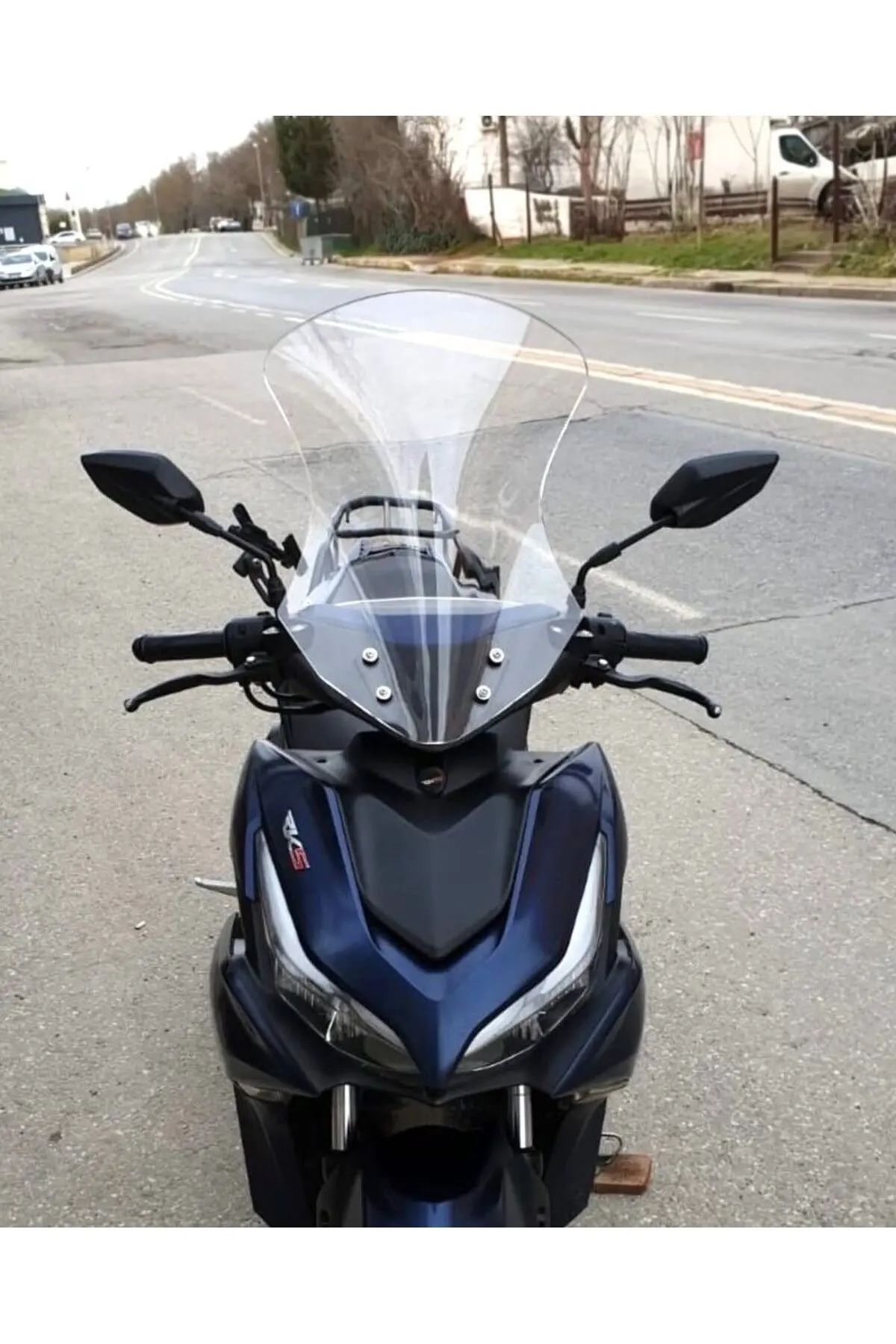 Küba Arome 125 Ön Cam 2023-2026 Model 54cm Şeffaf Renkli SPORTİF