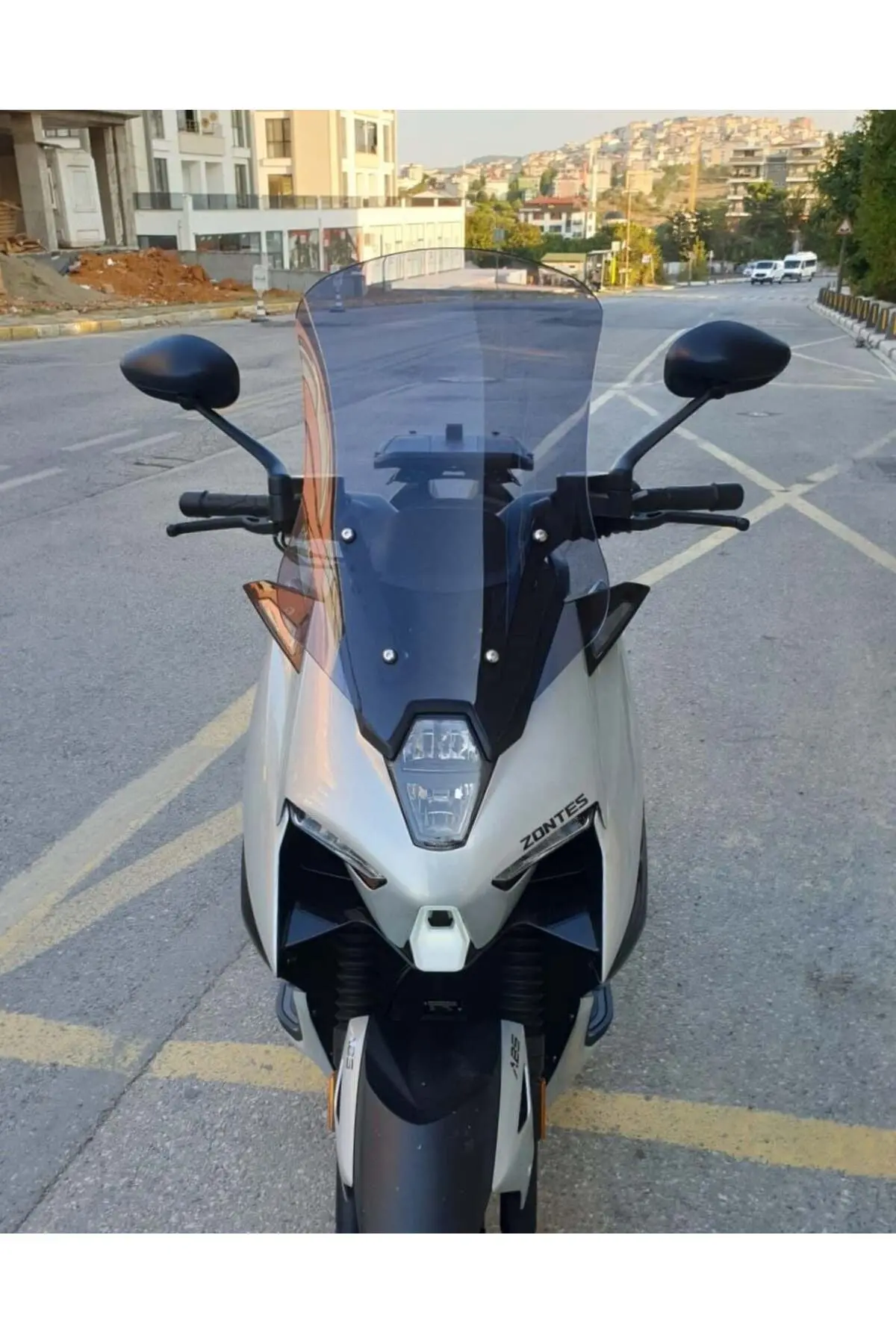 Zontes ZT 125 Ön Cam 2025-2026 Model 55cm Füme Renkli 4mm
