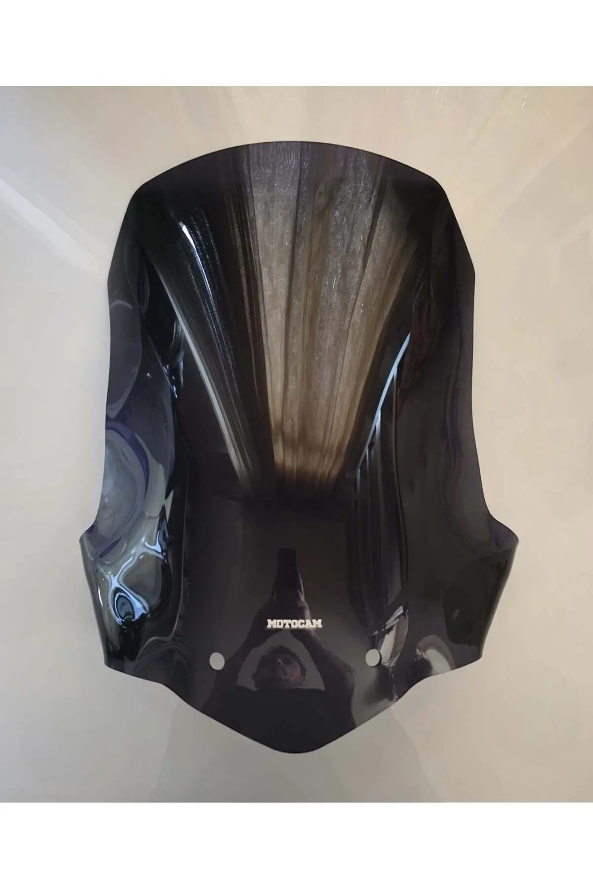 Triumph Tiger 800 XC Ön Cam 2010-2017 Model 59cm Siyah Renkli 4mm