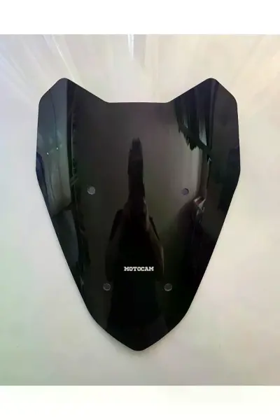 RKS Blade 250 Ön Cam 2023-2026 Model 40cm Siyah Renkli 4mm SPORTİF