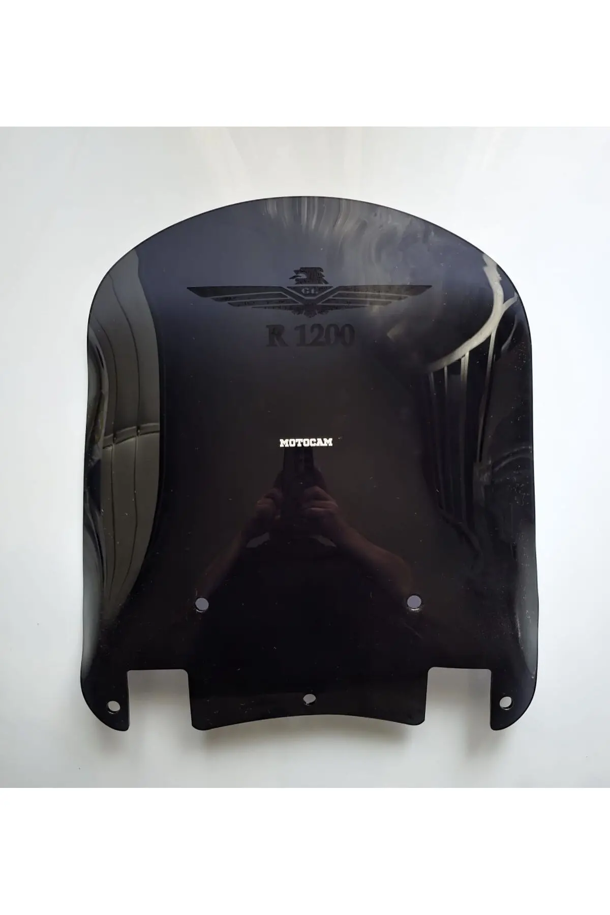 Bmw R 1200 CL Arka Cam 2002-2005 Model 42cm Siyah Renkli 4mm