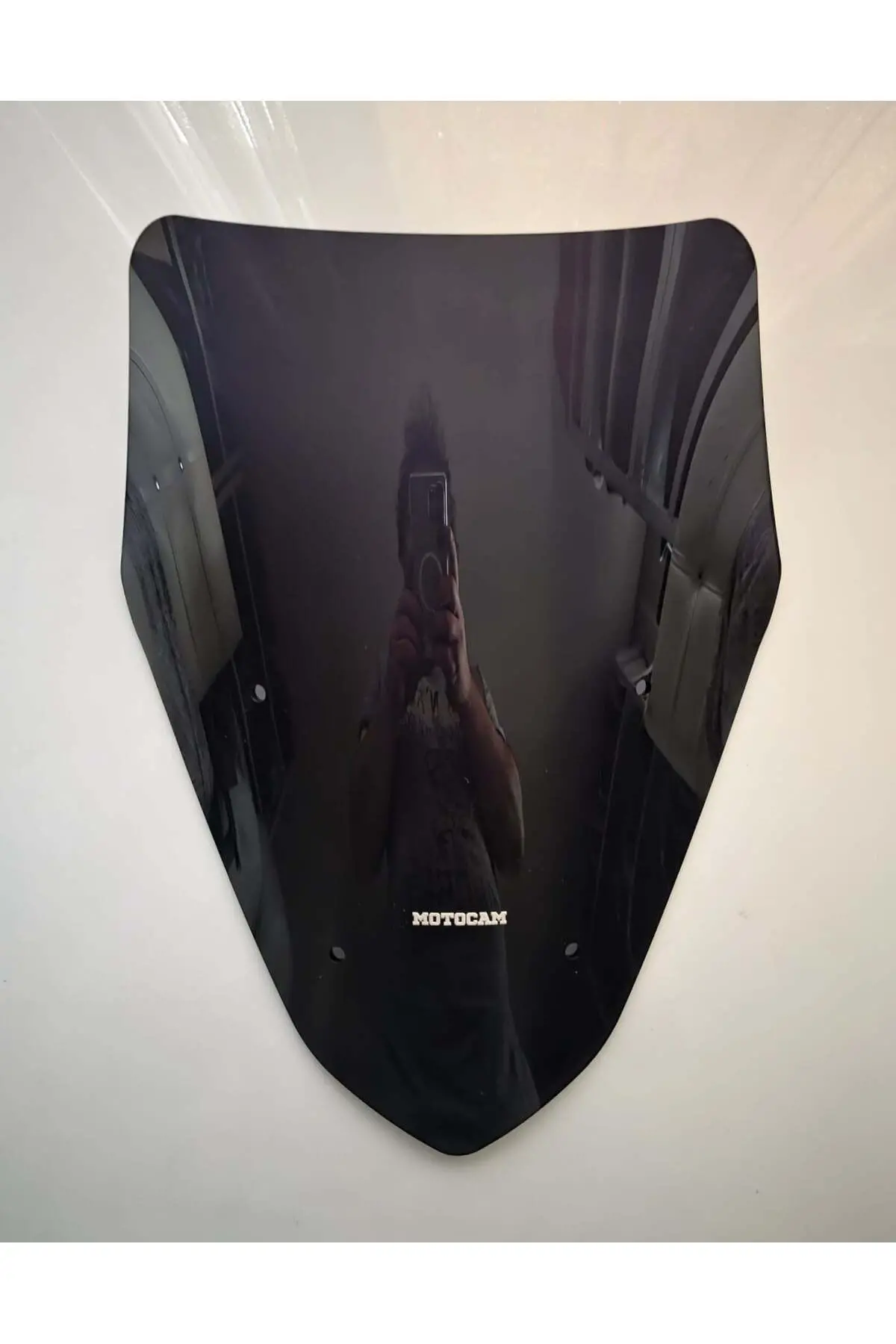 Voge SR4 Ön Cam 2022-2026 Model 43cm Siyah Renkli 4mm SPORTİF