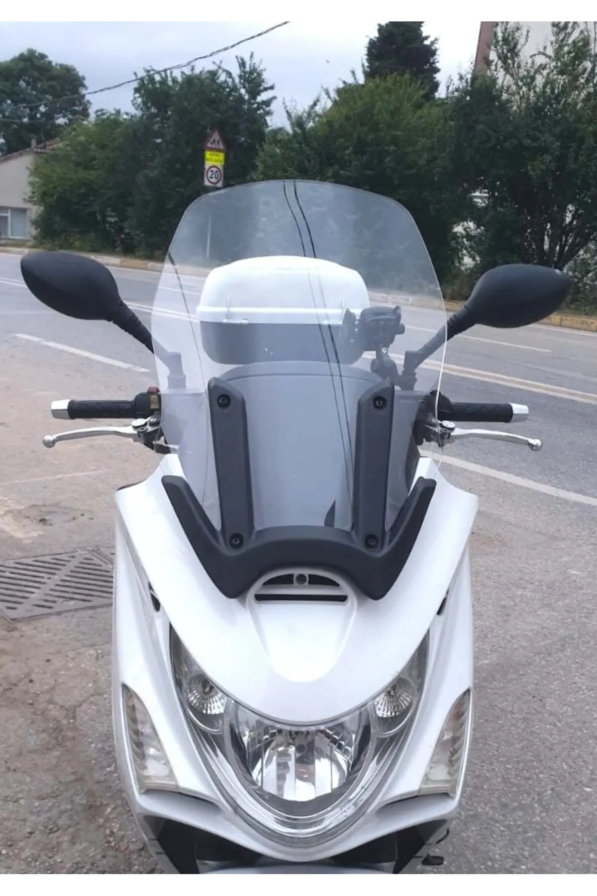 Kymco Xciting 250 İ Ön Cam 2008-2012 Model 62cm Şeffaf Renkli 4mm