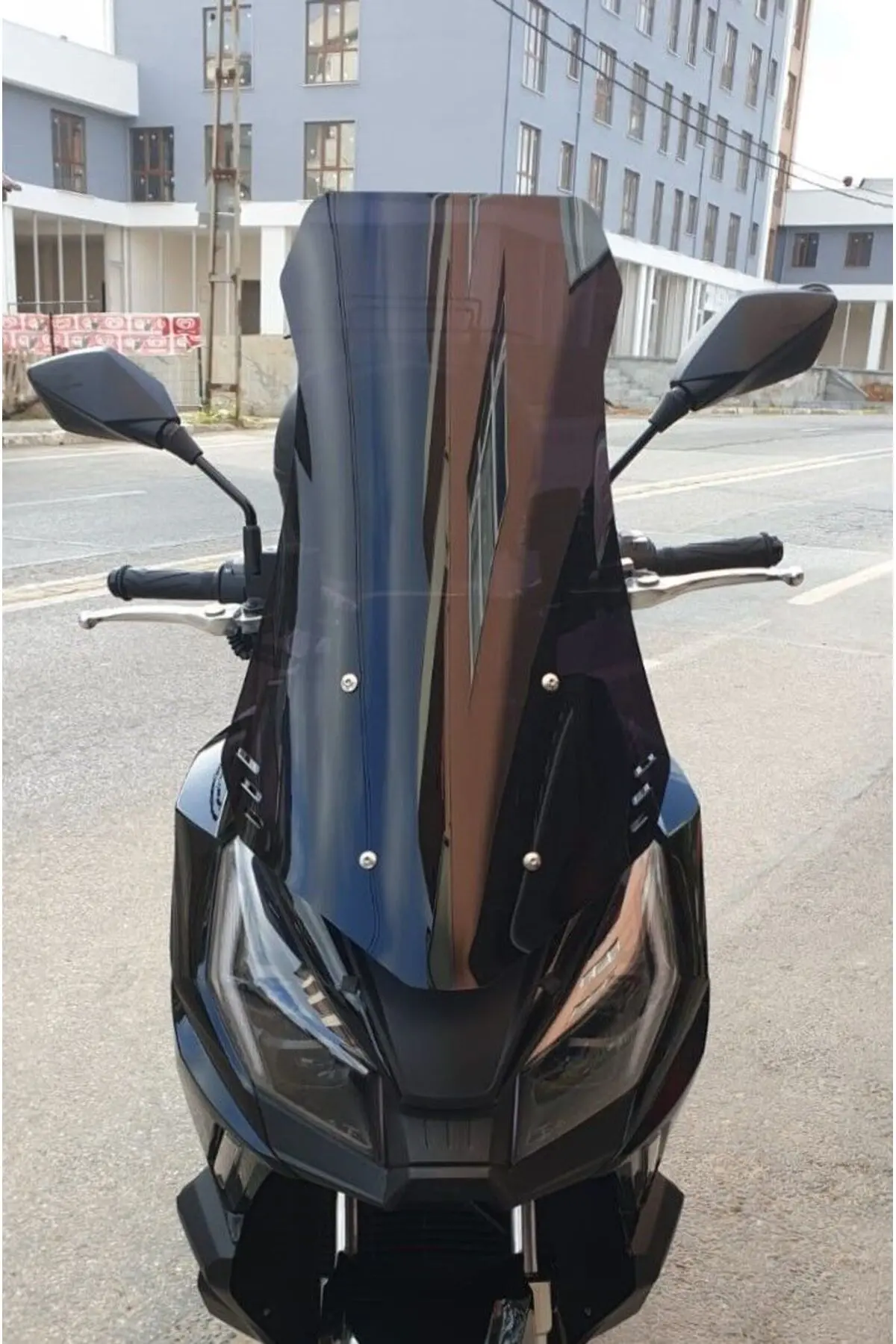 Kanuni Seha 150 Ön Cam 2022-2026 Model 65cm Siyah Renkli 4mm ORTA BOYLU