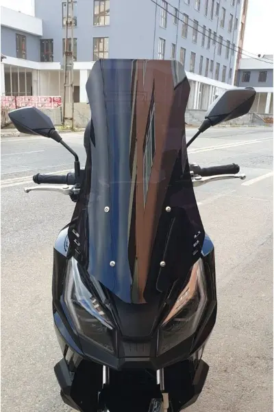 Kanuni Seha 150 Ön Cam 2022-2026 Model 65cm Siyah Renkli 4mm ORTA BOYLU