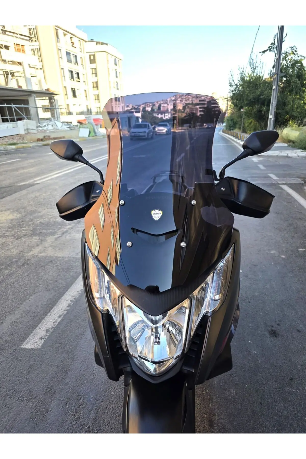 Honda NC 750 D İntegra Ön Cam 2014-2020 Model 68cm Siyah Renkli 4mm
