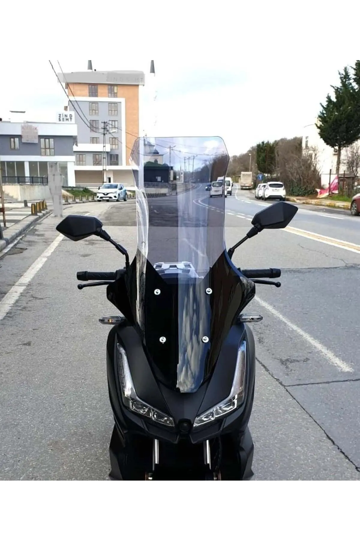 Salcano Wind 150 Ön Cam 2023-2026 Model 78cm Füme Renkli 4mm