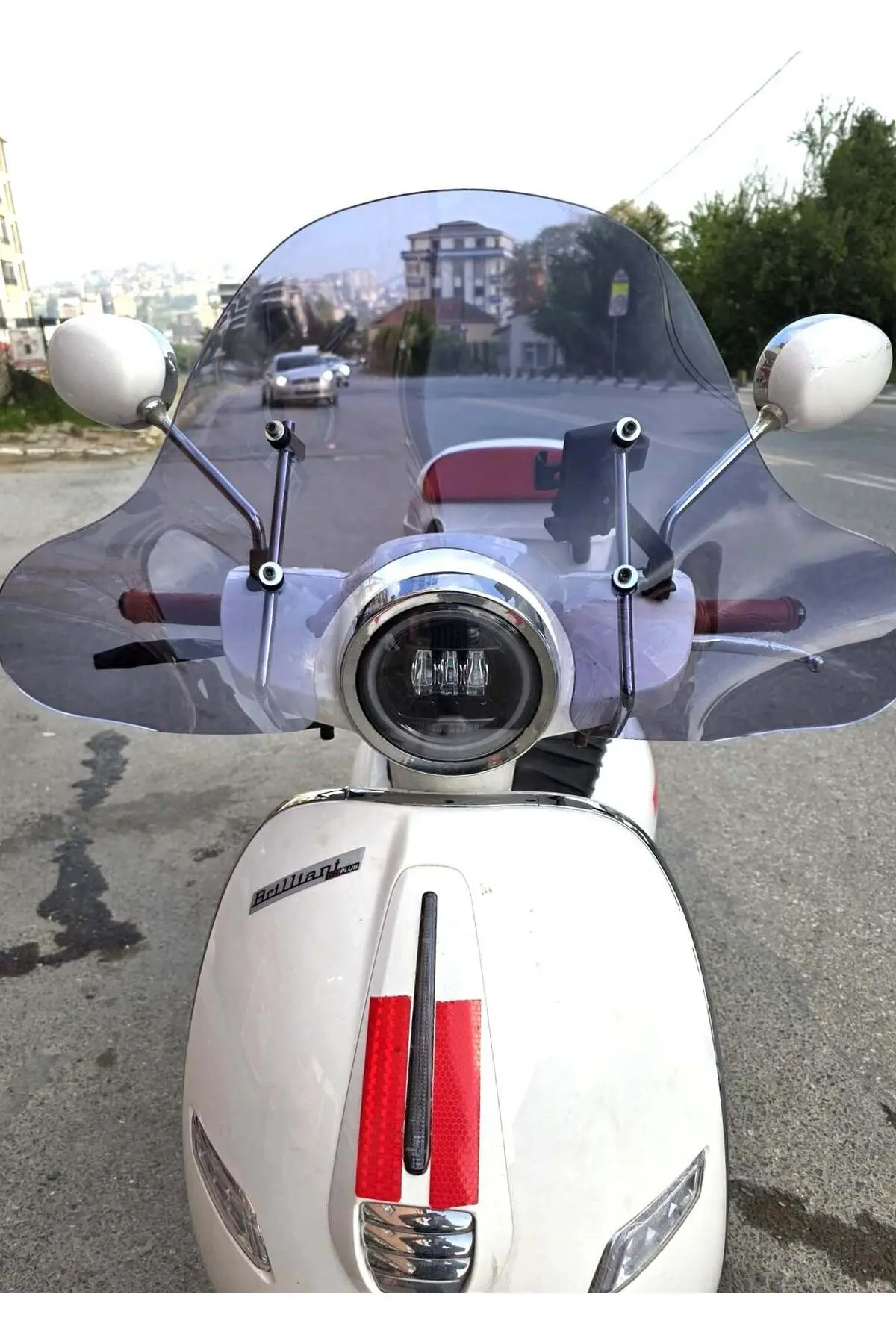 Küba Master MT 50 Ön Cam 2021-2026 Model 45cm Füme Renkli Elcikli APARATSIZ