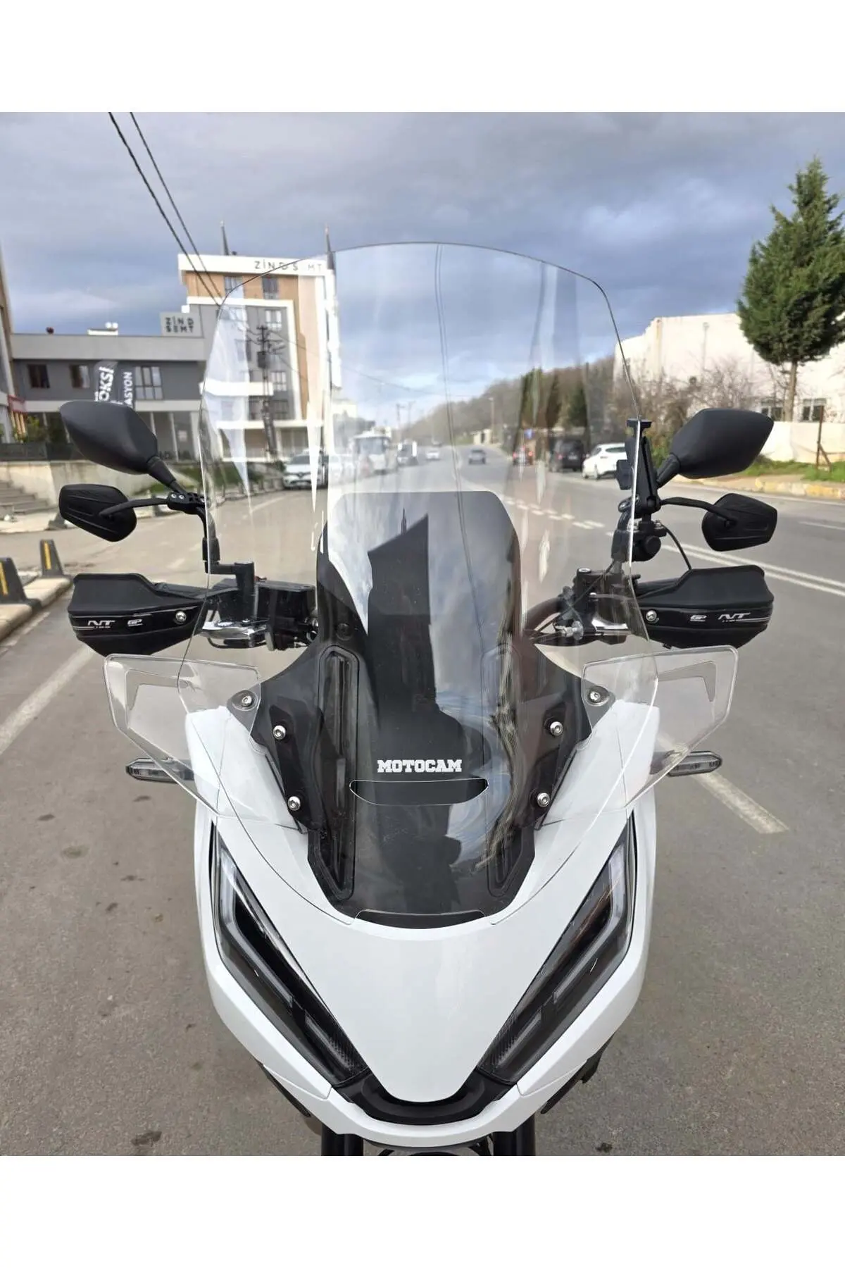 Honda NT 1100 Ön Cam 2021-2024 Model 59cm Şeffaf Renkli 4mm