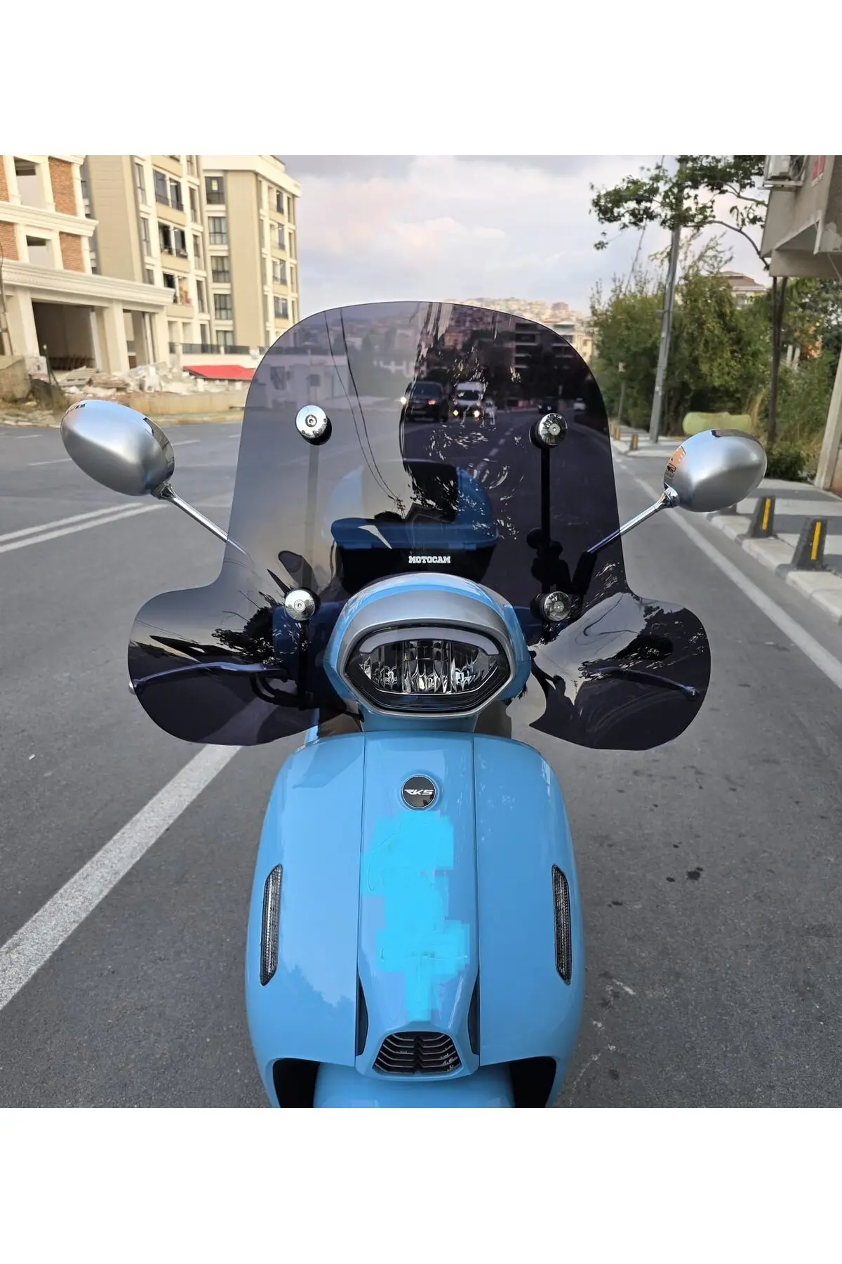 RKS LT 50 PRO Ön Cam 2023-2026 Model 45cm Siyah Renkli 4mm Elcikli APARATSIZ