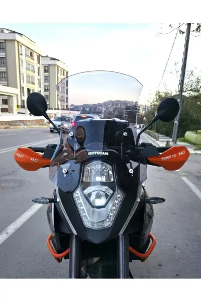 KTM 1190 Adventure Ön Cam 2008-2017 Model 56cm Füme Renkli 4mm