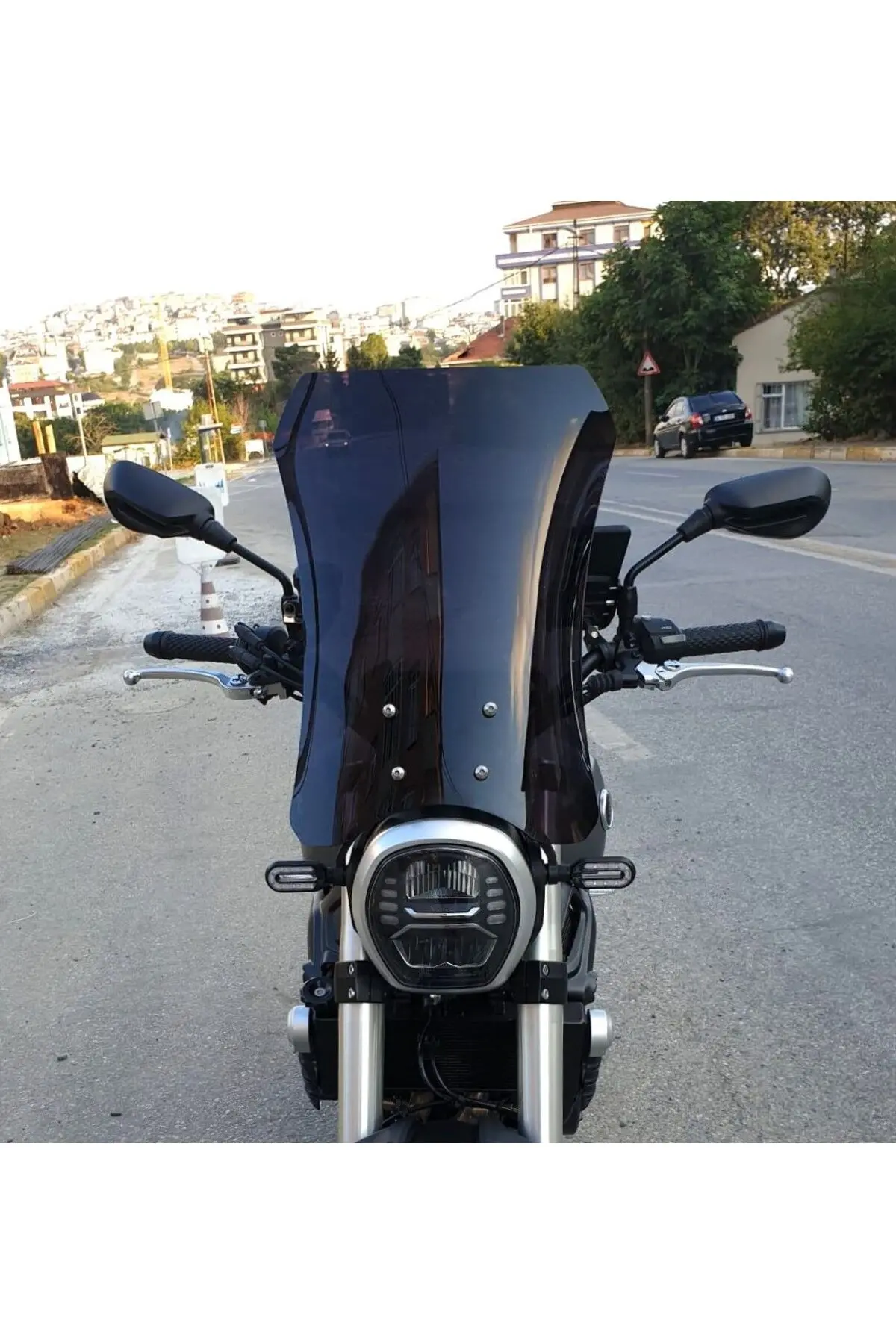 Voge ACX 525 Ön Cam 2023-2026 Model 58cm Siyah Renkli 4mm