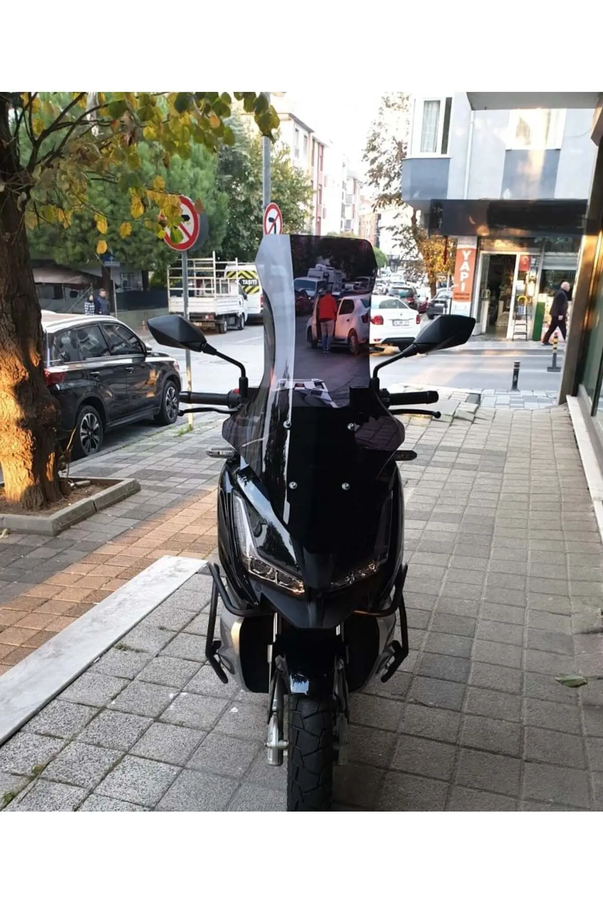 Barossa ADV 125 Ön Cam 2025-2026 Model 78cm Siyah Renkli 4mm UZUN