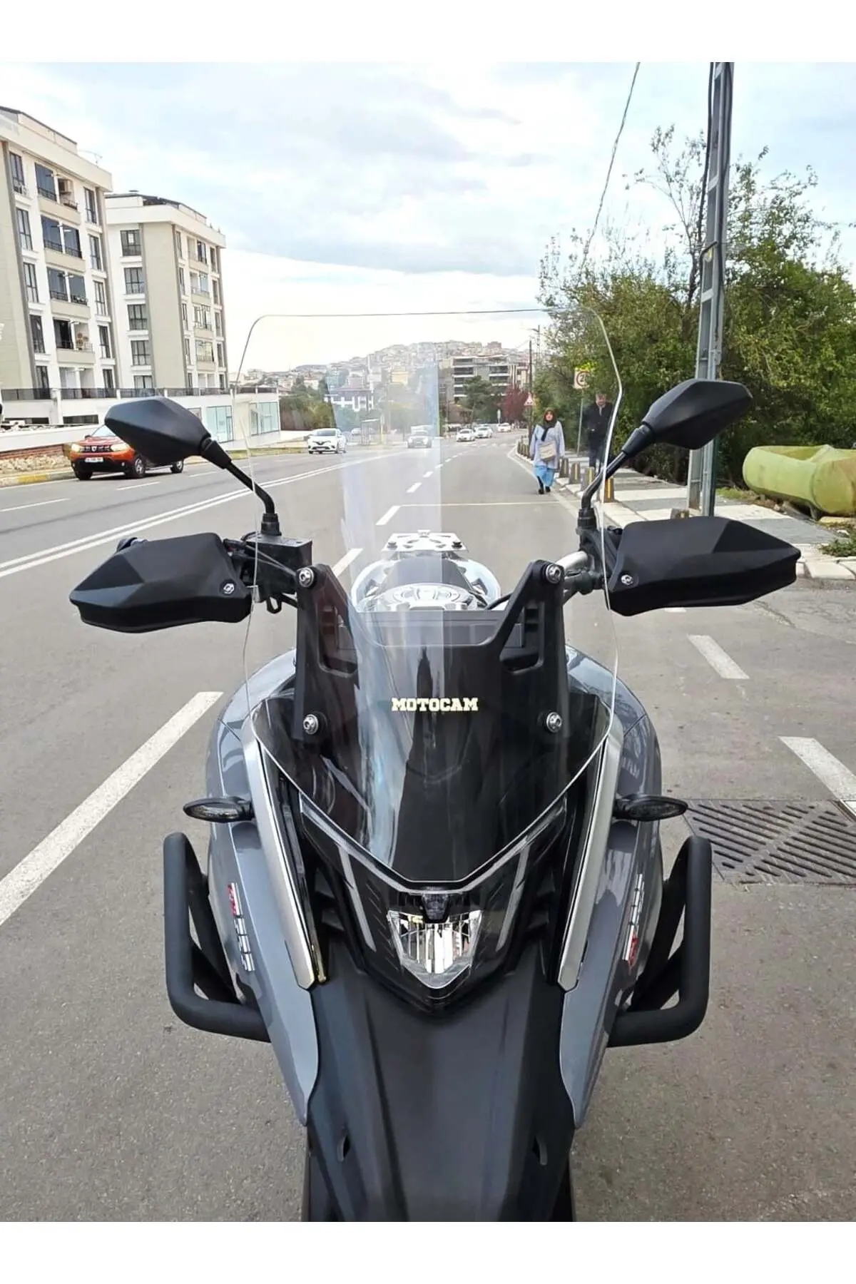 Arora GS 525 Ön Cam 2022-2026 Model 51cm Şeffaf Renkli 4mm
