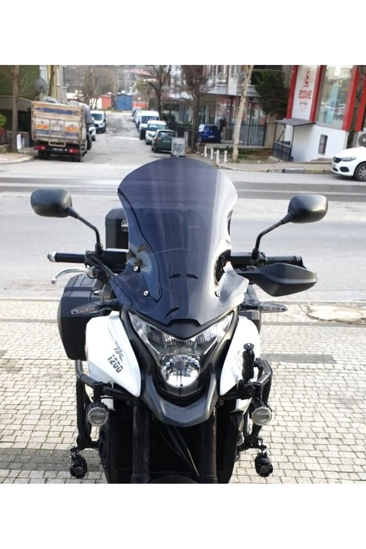 Honda VFR 1200 Ön Cam 2012-2015 Model 50cm Siyah Renkli 4mm