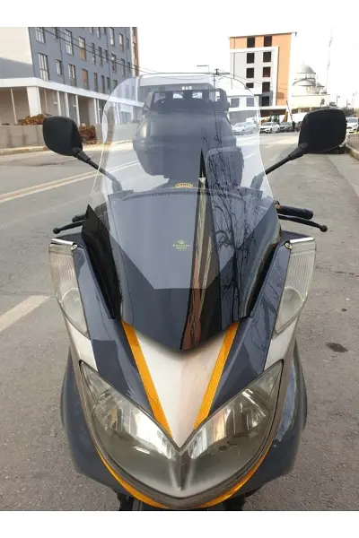 Yamaha Majesty 400 Ön Cam 2003-2015 Model 68cm Şeffaf Renkli 4mm