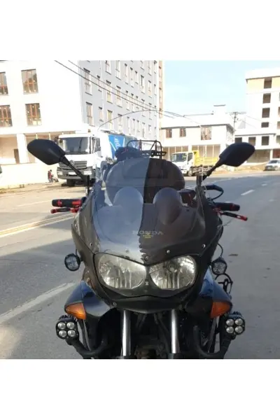 Honda Varadero Ön Cam 1999-2003 Model 54cm Şeffaf Renkli 4mm