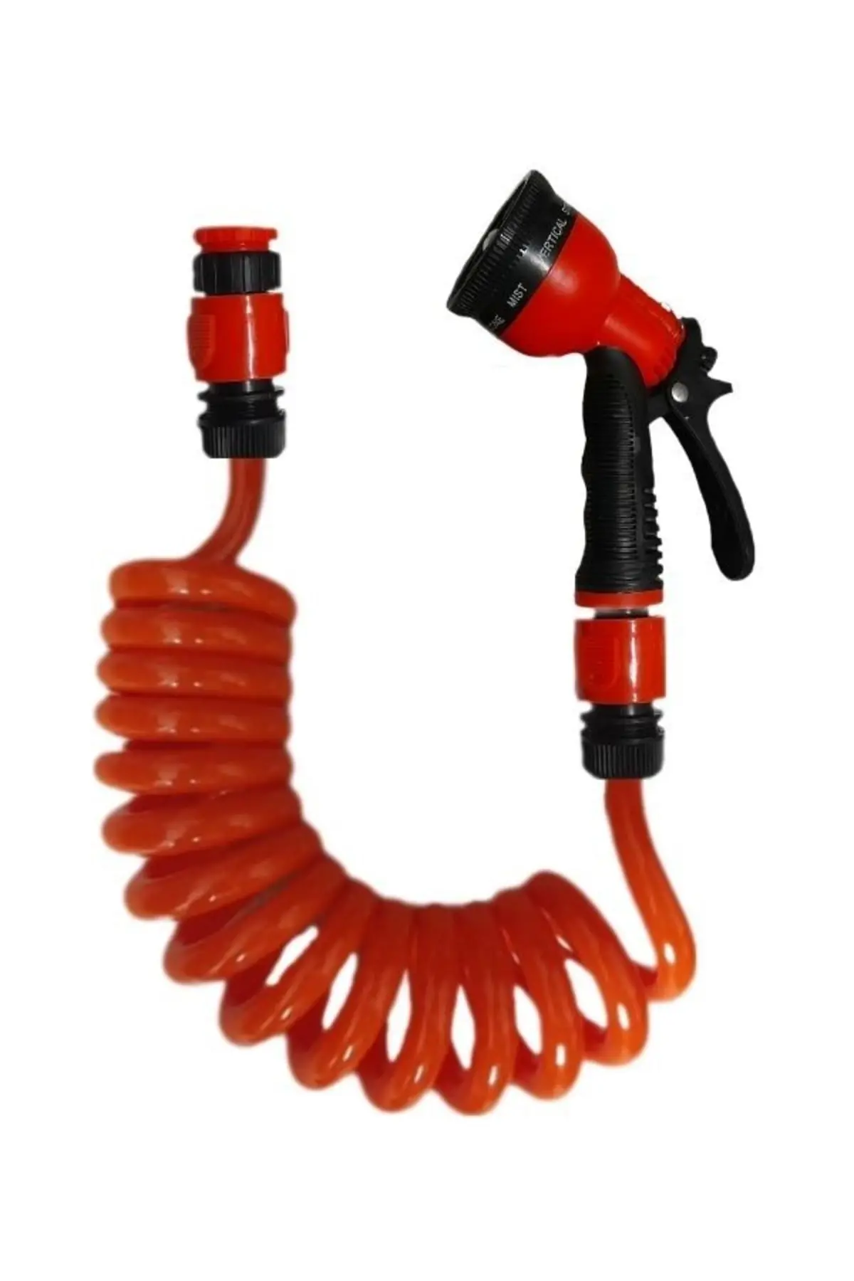 Spiral Veranda Araç Yıkama Bahçe Sulama 5 Fonksiyonlu Başlıklı Set 2.5 Metre