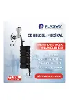 Spiral Wc Taharet Hortum Matik ve Wc Banyo Yıkama Plastik Kelepçeli Set Siyah Inci 110 Cm-6
