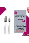 Spiral Iphone 3.0a Hızlı Şarj Ve Data Kablosu Beyaz-3
