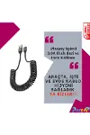 Spiral 3.0a Hızlı Şarj Ve Data Kablosu Beyaz-2