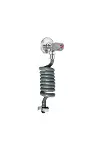 Spiral 3/8 Rekor Uyumlu Taharet Hortum ve Banyo Wc Yıkama Seti GRİ 120 Cm-3