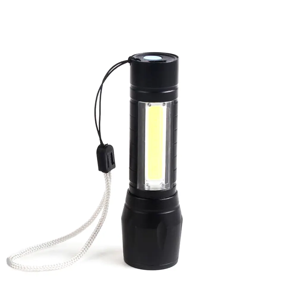 XPE+COB LED Mini El Feneri Güçlü Aydınlatma Kompakt Taşınabilir Model WT-030