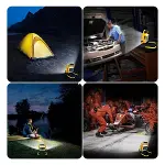 SOLAR LED LİGHT ÇAKARLI SOLAR PROJEKTÖR - POWERBANK KAMP - DIŞ MEKAN GÜNEŞ ENERJİLİ 12000mAh- 84X4=336LED (4745)-2