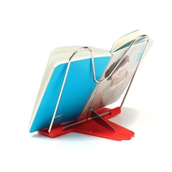 Portatif Ayarlanabilir Metal Kitap Okuma Standı Aparatı Aleti (4745)
