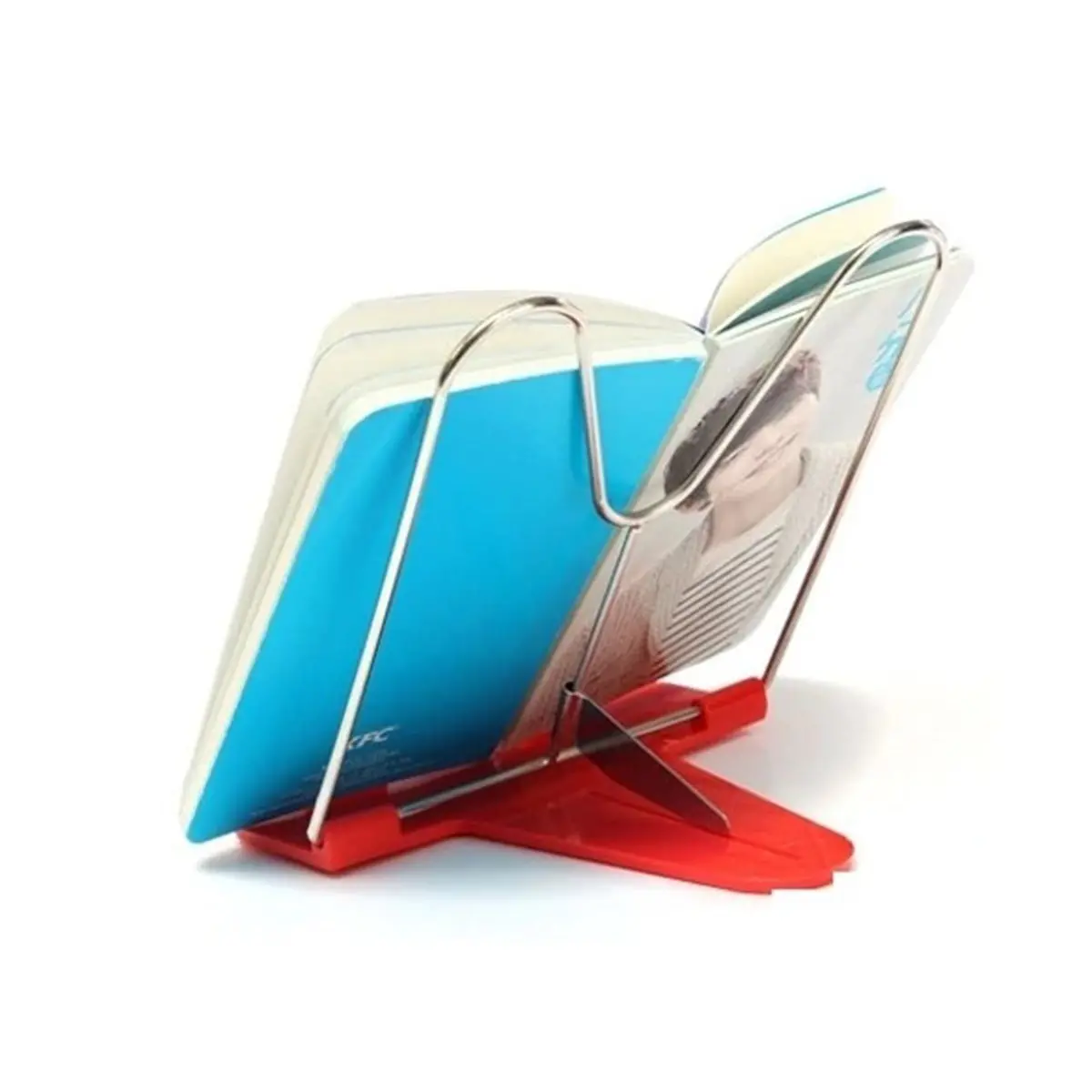 Portatif Ayarlanabilir Metal Kitap Okuma Standı Aparatı Aleti (4745)