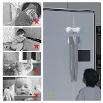 Bebek Çocuk Güvenliği Çekmece ve Dolap İçin Kendiliğinde Yapışkanlı Vidasız Kapak Kilidi (4745)-4