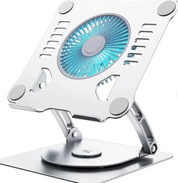 V5.1 360 Rotating Elektrikli Fanli Laptop Stand ZR524
