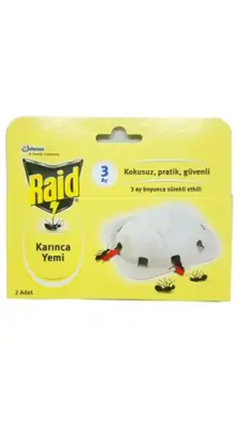 RAİD 2 PARÇA KARINCA YEMİ (4745)