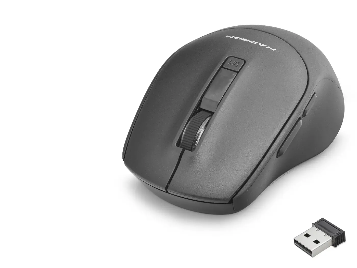 Kablosuz Mouse 600/1600 Dpi - Si̇yah HDX3408