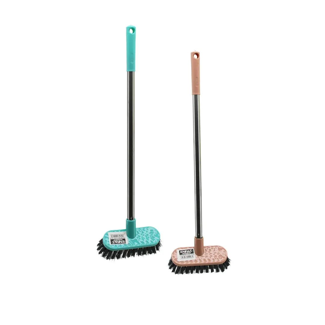 MİNİ TEMİZLİK FIRÇASI  ORTA SERT KILLAR   METAL SAPLI=40CM - 4.5X12.5CM (4745)