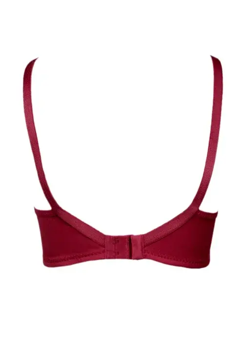Alışveriş Meydanı Kadın Bordo Toparlayıcı Küçültücü Balensiz Boş Kap Sütyen-2 Alışveriş Meydanı Kadın Bordo Toparlayıcı Küçültücü Balensiz Boş Kap Sütyen-2
